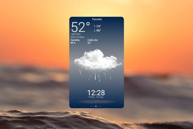 Best Android Weather Widgets