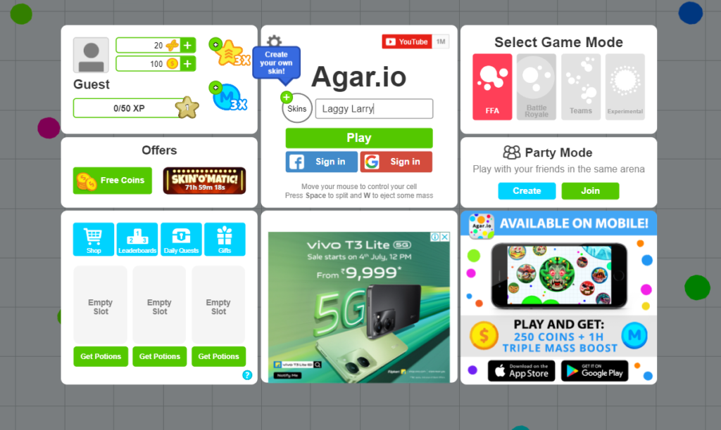 Top 150+ Best Agario Names for Ultimate Gaming Fun