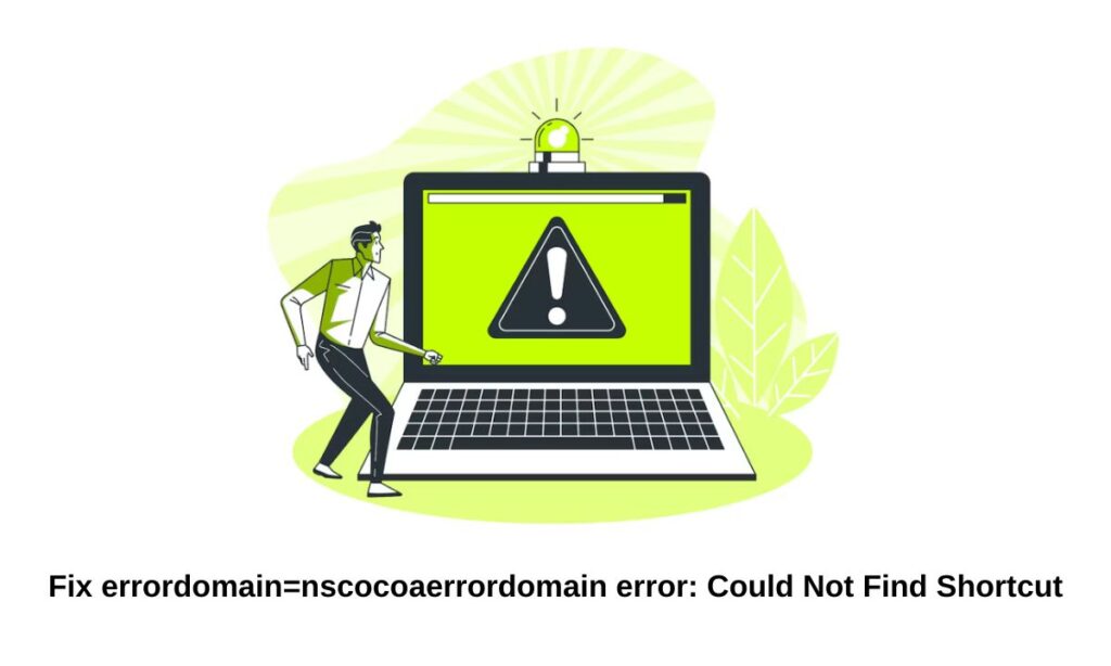 Fix errordomain=nscocoaerrordomain error